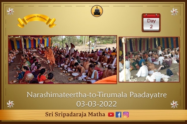 Tirumala Padayatre - Day 2
